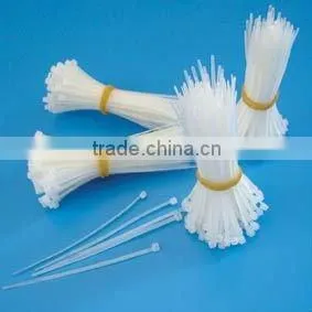 Plastic White Nylon Cable Ties thumbnail-1