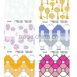 Vinyl Static Cling Privacy Stained Glass Decorative Window Film thumbnail-5