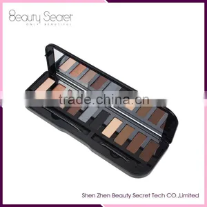 Pro 10 Color Cosmetic Shimmer Eyeshadow Palette Makeup Hot thumbnail-2