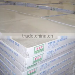 PVC Laminated Gypsum Ceilig Board In Stock thumbnail-1