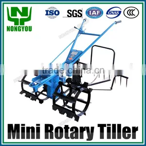 Low Price Power Tiller Mini Tiller Cultivator Factory Direct Manual Tiller Cultivator Light Weight 1Z-20 thumbnail-1