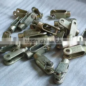 Push Pull Cable End Fittings U Fork Q235 Zinc Plating thumbnail-2
