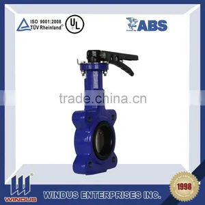 DN3400 PN103 Carburizing Steel Butterfly Valve thumbnail-3
