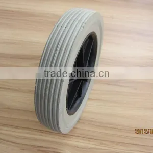 252X43mm 10 Inch 10X1.75 Semi-pneumatic Small Rubber Wheel thumbnail-3