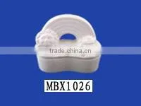 Rainbown Ceramic Bisque Box thumbnail-1