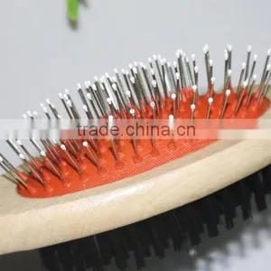 Bulk Wooden Handle Pet Dog Hair Comb thumbnail-6