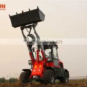 Made in China Qingdao Everun 1.6 Ton Mini Front End Loader With Luxury Cabin thumbnail-6