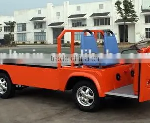 Electric Platform Truck, 2 Seater 1000kg Open Cab Electric Pickup thumbnail-3