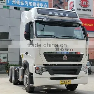 High Quality HOWO T7H Tractor Truck Head 480hp 6X2 thumbnail-2