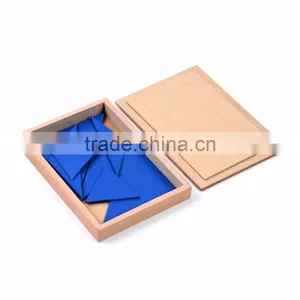 Wooden Toy Montessori Set Constructive Triangles With 5 Boxes thumbnail-5