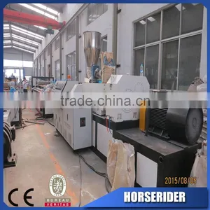 PVC WPC Garden Board Profile Production Plant/Plastic Wood Garden Plate Sheet Making Machine thumbnail-1