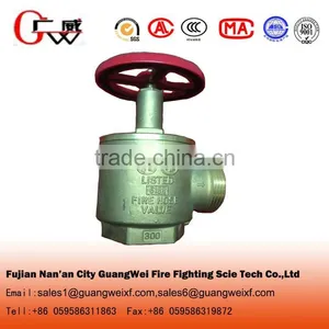 Brass Angle Fire Hydrant Valve thumbnail-1