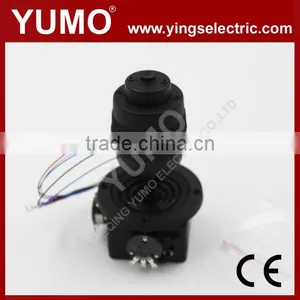 YM4001B-M Industrial Handle Joysticks Auto Spring Return Potentiometer Joystick Potentiometer Output Hall thumbnail-1