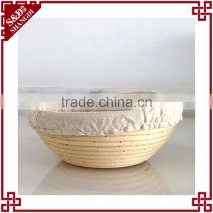 Handmade Cheap Price Round Small Bread Proofing Banneton Basket thumbnail-3