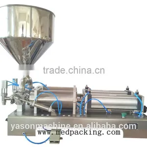 Double Heads Pneumatic Honey Cream Filling Machine For Tomato Sauce Filling Machine thumbnail-2