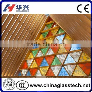 6 +12A+6mm CE Certificate Laminated Decorative Glass thumbnail-1