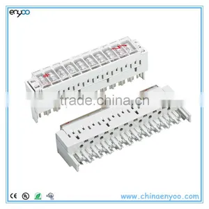 LSA 10 Pair Overvoltage Protection(Protector) Magazine 2 /10, 3 Pole Arrester Magazine thumbnail-1