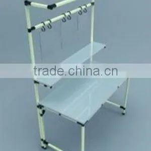 Lean Pipe Plastic Coated Pipe for Assemble Worktable thumbnail-1