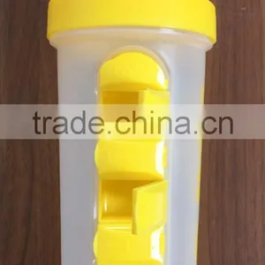 700ml Protein Shaker With Built-in Daily Pill Box Organizer thumbnail-4