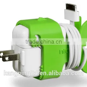 Silicone Nibbles the Fish Cable Holder &Fish Shape Cable Holder/cable Clip thumbnail-1