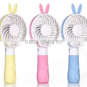 CT-740 The New Mini USB Charging Fan Cartoon Charging Fan Small Handheld Outdoor Garden Small Fan thumbnail-5