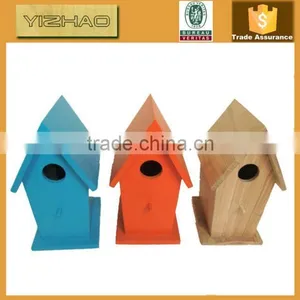 Made in China High Quality Antique Wooden Bird Cage Bamboo Dog House,bamboo Bird House With Window thumbnail-3