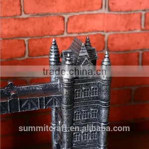 Resin 3d Building Model Resin Gold and Silver London Bridge Souvenirs thumbnail-5