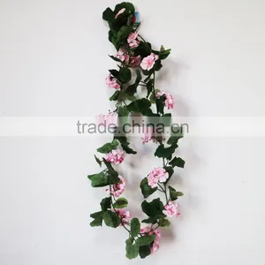Artificial Begonia Flower Garland Silk Begonia Garland thumbnail-3