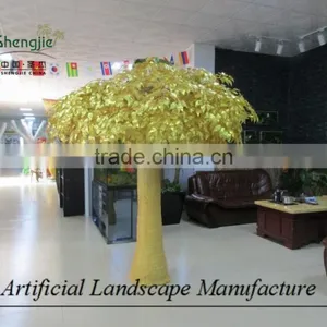 Golden Color Artificial Banyan Tree for Sale thumbnail-1