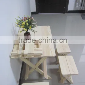 Heavy-duty Space-saving Dining Table and Chairs thumbnail-2