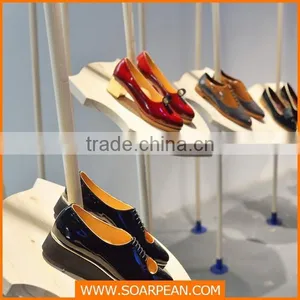 Fashionable Display Wood Shoe Rack Stand thumbnail-1