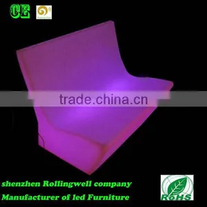 Used Furniture Nightclub, Color Changing Outdoor Cube Light thumbnail-1