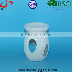 Cheap Tealight Oil Burner White Ceramic Oil Warmer thumbnail-1