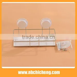 House Hanging Kitchen Wall Shelf Bath Suction Cup Accessories Holder thumbnail-3