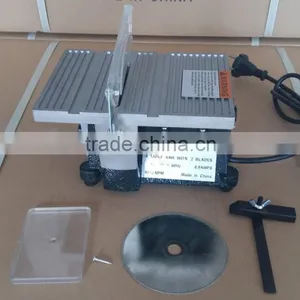 100mm 4" 90W Mini Table Saw Mini Circular Saw Portable Jewelry Electric Hobby Tools thumbnail-2