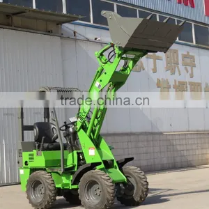 HZM 906 Electric Mini Wheel Loader ZL06 Bucket With Perkins thumbnail-1