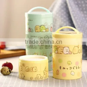 Plastic Kids Lunch Box Custom High Quality Lunch Box Bento Box 4 Layers for Kids Students thumbnail-2