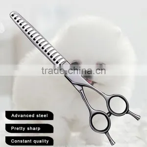 CA-718R 7inch 18teeth Opposing Handle Pet Thinning Shear thumbnail-5