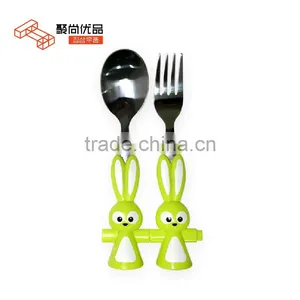 L00064 2017 New Design Cute Baby Tableware, Kids Stainless Steel Dinnerware, Children Tableware Set thumbnail-2