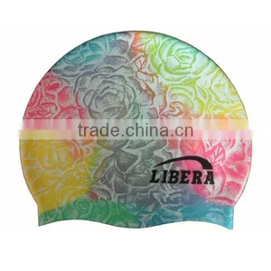Original Picture and Design Silicone Funny Swim Cap For Adult thumbnail-3