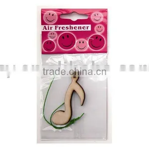 Hot New Products Wooden Air Freshener Music Shaped thumbnail-1