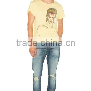 Top Grade Man Style New Design Men's Bamboo T-shirts Wholesale thumbnail-4