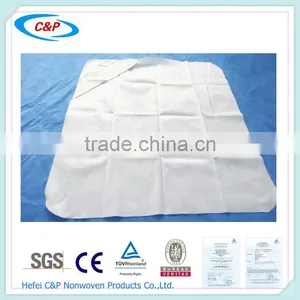 High Quality&Unbeatable Price Spunlace Plain White EO Sterile Baby Blanket thumbnail-1