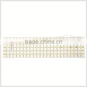 OEM Luxury Quilting Garment Ruler, 24'' * 6'' Acrylic Patchwork Ruler for Sewing Quilting # KPR2406 thumbnail-1