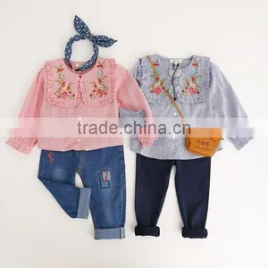 Made in China Wholesale Latest Fashion Cotton Blouse Design for Girls Daily Wear thumbnail-1