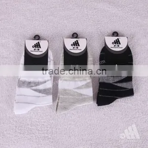 Jacquard Cotton Business Man Socks thumbnail-1