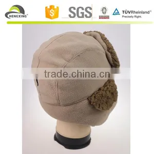 Custom Funny Crazy Winter Hats With Earflaps, Earflat 5 Panel Caps thumbnail-3