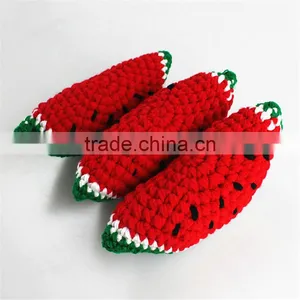 Wholesale Photography Studio Props Wool Knitting Toys Children's Fruit and Vegetable Simulation Baby Photography Props thumbnail-1