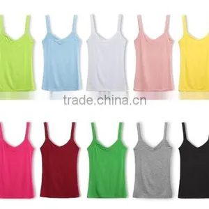 Best Seller!! Cheap Sport Tank Top Manufacturer/ Custom Womens Tank Top thumbnail-1