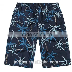 2015 Summer Fashion Custom Polyster and Cotton Printed Mens Beach Shorts thumbnail-1